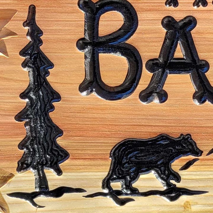 Cabin Decor Wooden Sign