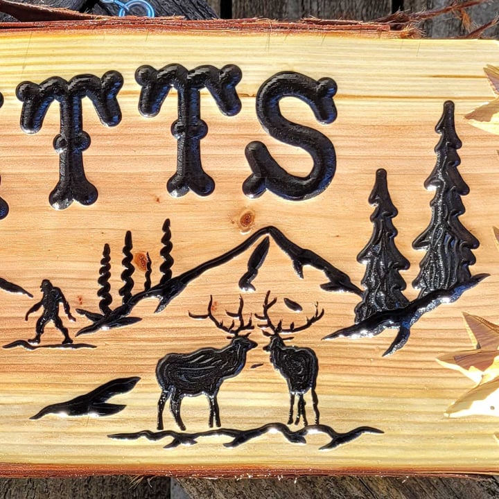 Cabin Decor Wooden Sign