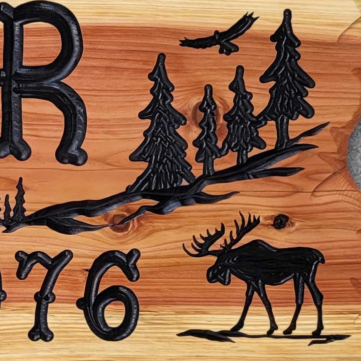 Personalized Outdoor Wooden Signs