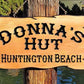 Calico Wood Signs - Beach Welcome Sign