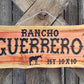Calico Wood Signs - Farm Name Signs with Horses
