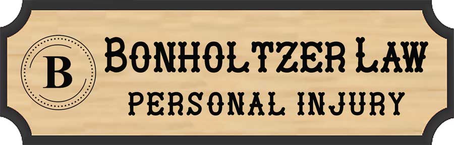 Calico Wood Signs - Bonholtzer Law Office Sign