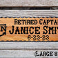Calico Wood Signs - US NAVY Redwood Sign