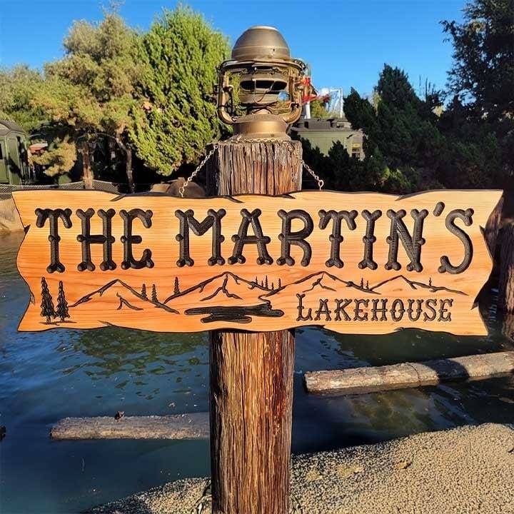 Cabin Decor by Calico Wood Signs