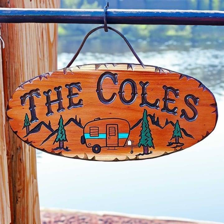 Cabin Decor Camping Signs