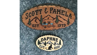 Daphne Custom Wood Sign