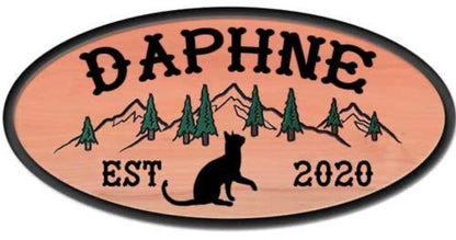 Daphne Custom Wood Sign