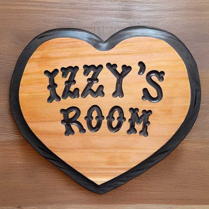 Kids Room Ideas Custom Wood Sign - Calico Wood Signs