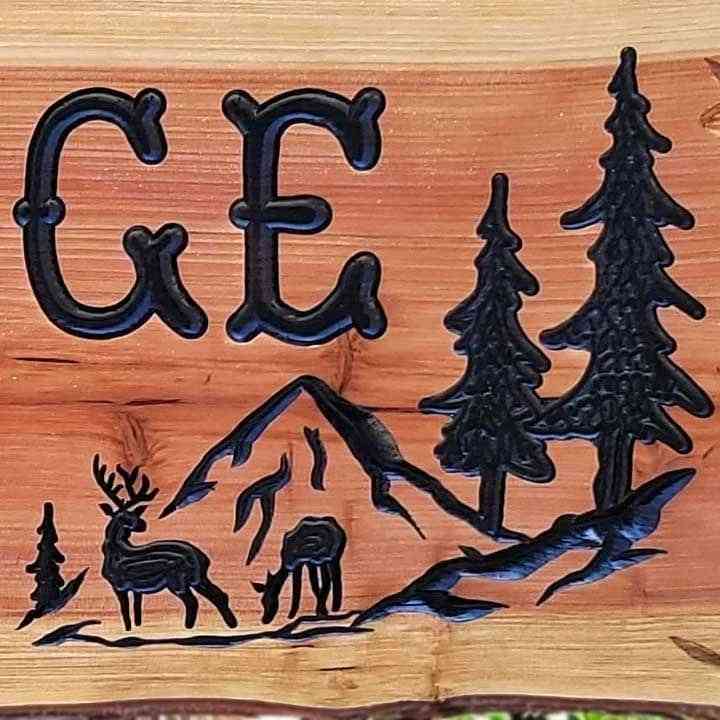 Cabin Decor Wooden Sign