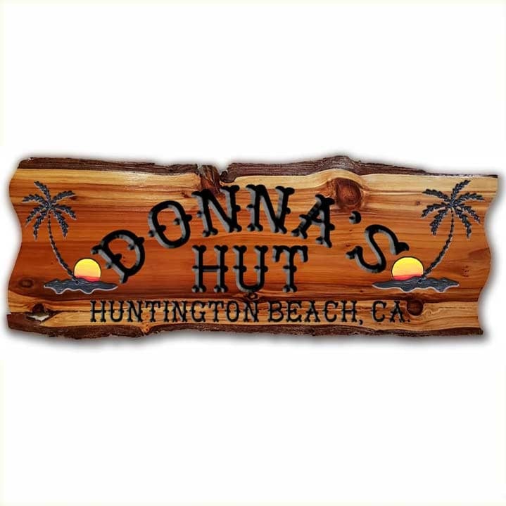 Beach Welcome Sign