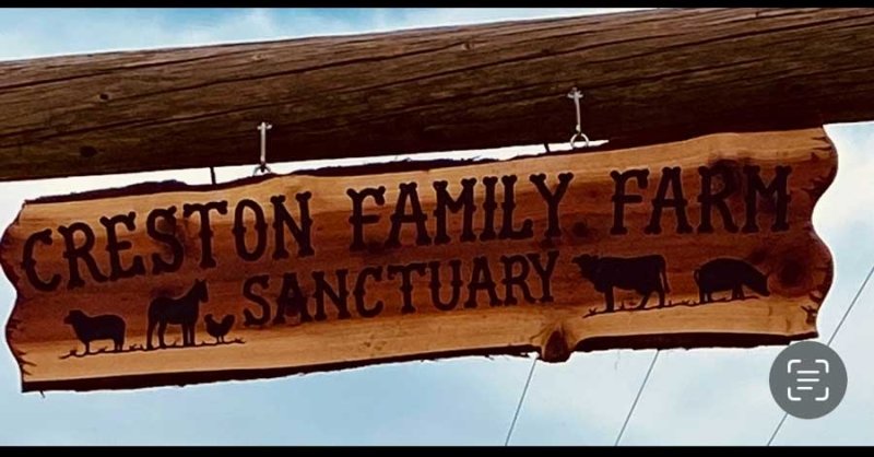 Farm Sign with Animals