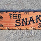 Python Snake Sign - Calico Wood Signs