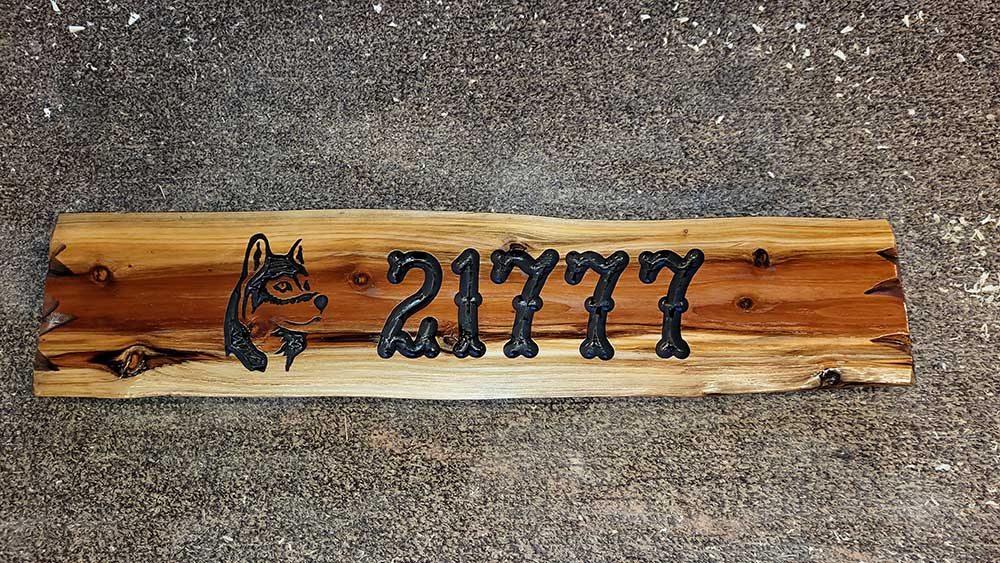 Who's in the Dog House Signs - Calico Wood Signs