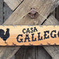 Wooden Kitchen Signs with a Rooster Silhouette - Calico Wood Signs